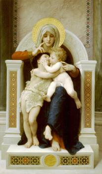 威廉 阿道夫 佈格羅 聖母，嬰孩基督和聖約翰
